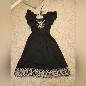 Boho Embroidered dress